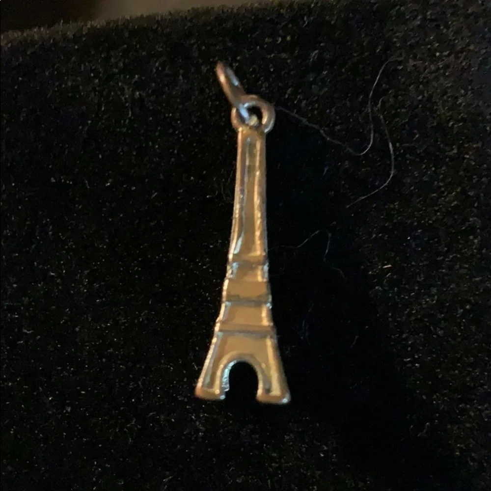 Eiffel Tower Vintage Paris Charm Gold Tone